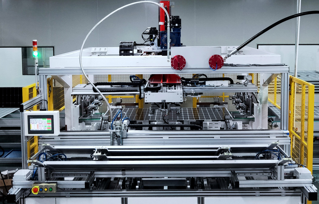 先進自動化設備生產環節