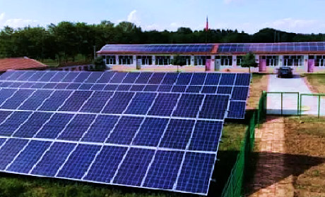 助力河北張北128座村級(jí)扶貧電站并網(wǎng)發(fā)電