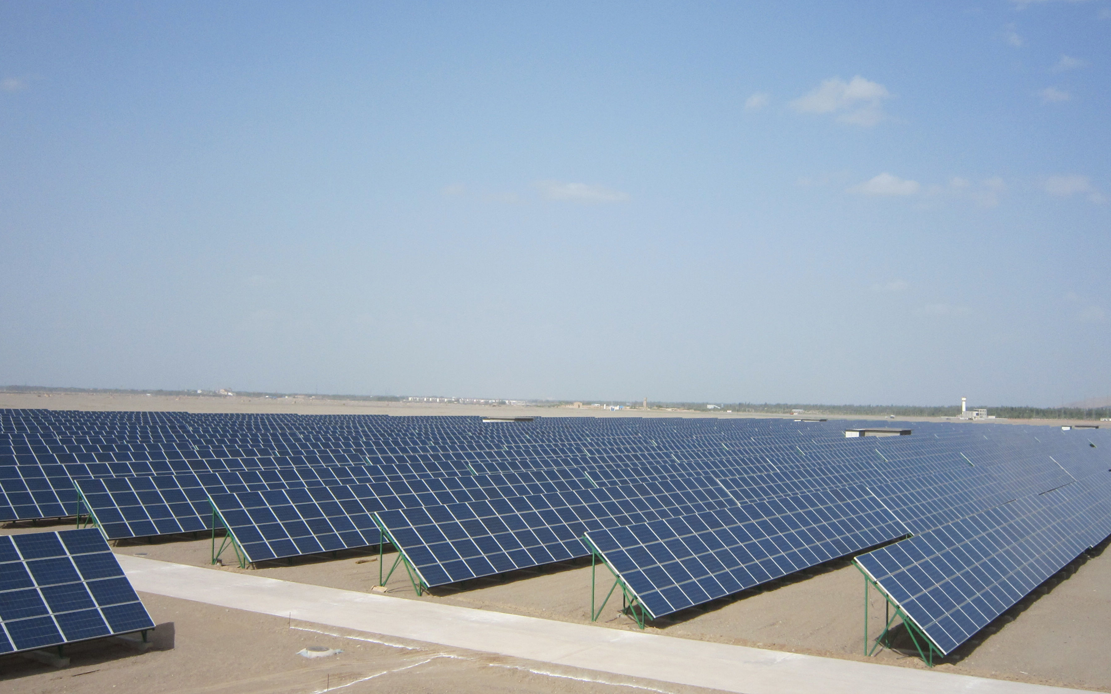 國投電力甘肅敦煌特許權示范項目